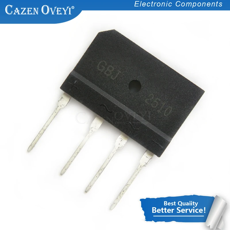 1pcs/lot 25A 1000V diode bridge rectifier gbj2510 ZIP-4 In Stock 1pcs/lot 25A 1000V diode bridge rectifier gbj2510 ZIP-4 In Stock