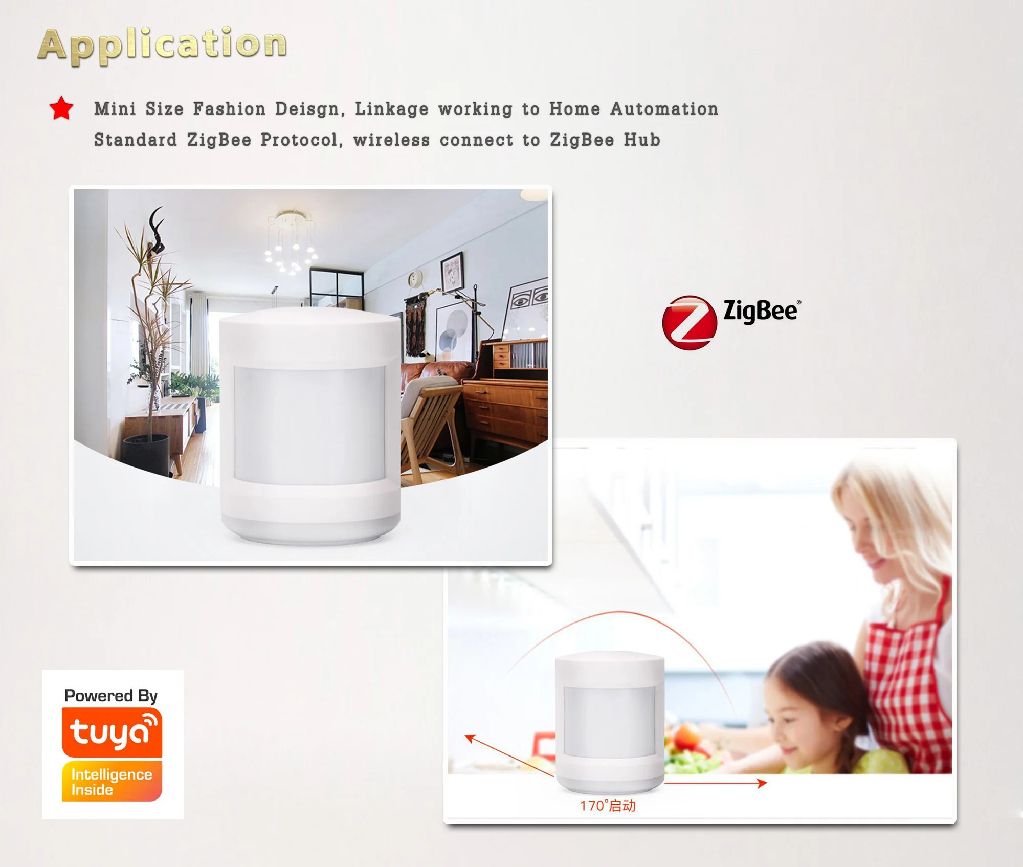 Smart9 ZigBee PIR Датчик Детектор движения работает с TuYa ZigBee концентратор, человеческого тела обнаружения движения, питание от TuYa