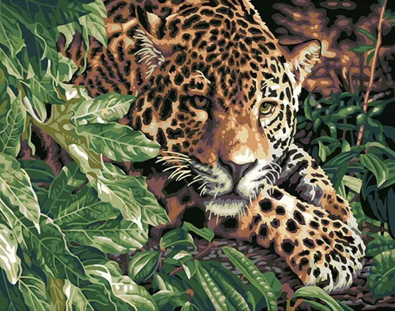 SDOYUNO живопись по номерам 40x50 см безрамные цифровые Painitng рисунки на картины по номерам раскраска по номерам декор для дома рисование по номерам DIY Фигура животные пейзаж - Цвет: 217