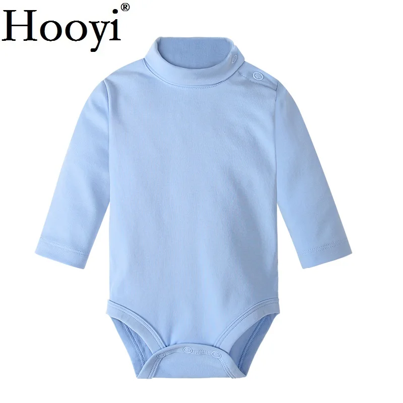 1 Hooyi/Боди для новорожденных; Одежда для маленьких мальчиков; комбинезон для детей; детские пижамы; Мягкий трикотажный топ из хлопка для девочек; футболки - Цвет: 1