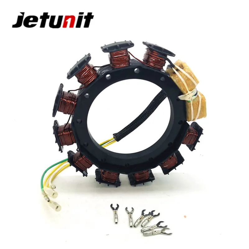 JETUNIT подвесной мотор Статор для ртути 16amp 2,3, 4 цилиндр 30-125HP 174-2075K2 398-832075A3, A4, A5, A6, A9, A12, A21 398-9873A15, A22