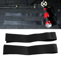 60 hot sale 2 pcs fire extinguisher car trunk belts storage bag tapes fixing bandage bracket stickers straps fastener