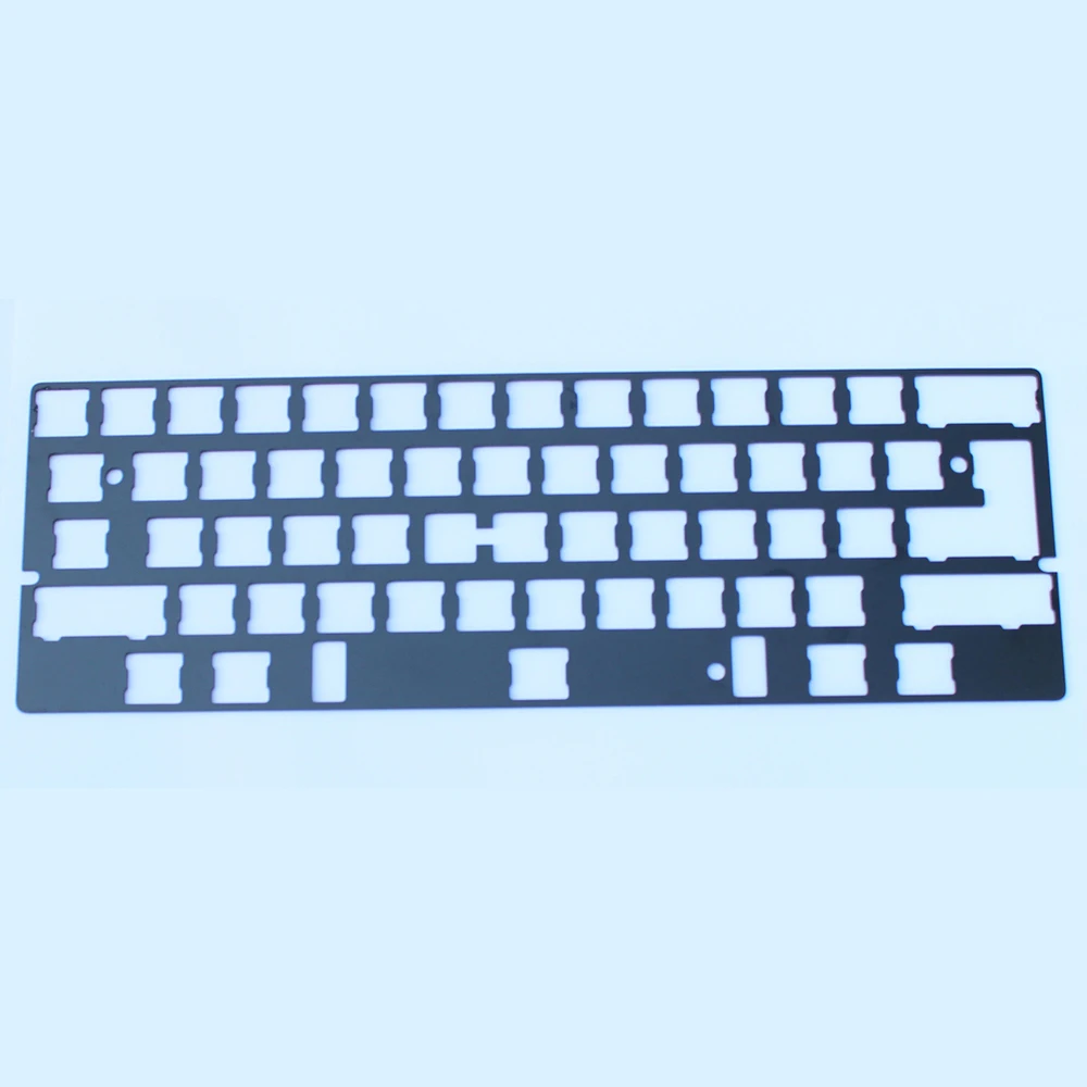 Алюминиевые пластины поддержка GH60 покер XD60 XD64 CNC Анодированный добавить клавиши
