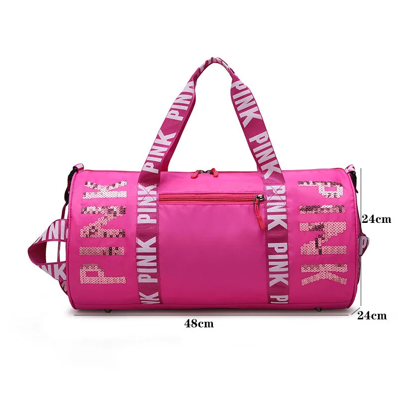 

Shoulder Bags for Women Fitness Barrel-shaped Travel Bag For Sports Gym bolsas designer Waterproof Handbags Women Large Capacity