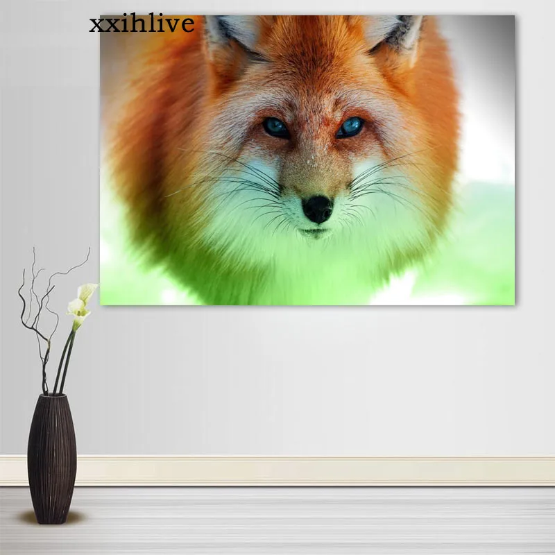 

Canvas Painting HD Wall Art Animal Fox Posters And Prints Wall Pictures For Room Decoration Home Decor Customizable 40x60cm