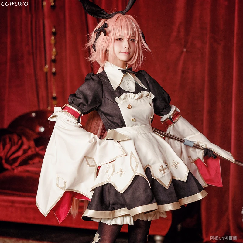 Аниме! Fate/Grand Order FGO Astolfo Saber Sword Version 3 0 боевой костюм горничной для косплея