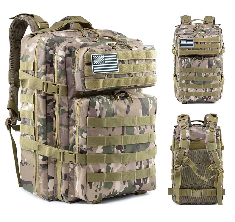 50L армии Molle тактический вещевой мешок большой Ёмкость для отдыха на открытом