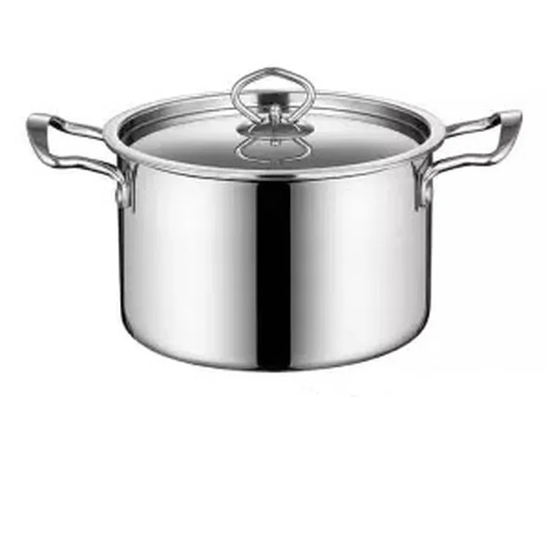 Кастрюля из нержавеющей стали для супа утолщенная кастрюля мгновенного