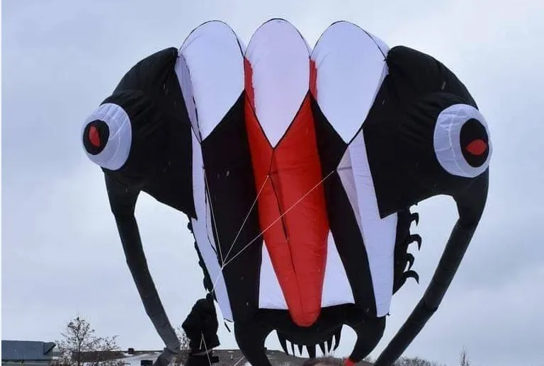 Большая Рипстоп нейлоновая фотосессия продажа трижды Мультяшные эльфы пляжные игрушки Радужный парашют