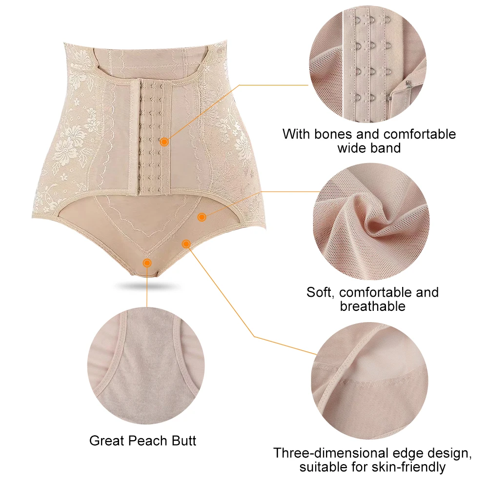 утягивающее белье с высокой талией корсет утягивающий M-3XL корректирующее