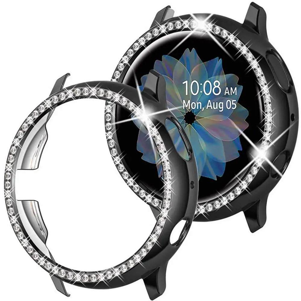 

Rhinestone Inlaid Anti-fall Protection Cover for Samsung Galaxy Watch Active2