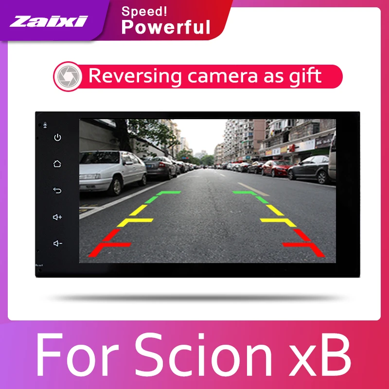 ZaiXi 7 HD 1080P IPS LCD экран Android 8 Core для Scion xB 2000 ~ 2005 автомобильное радио BT 3G4G WIFI AUX USB GPS Navi