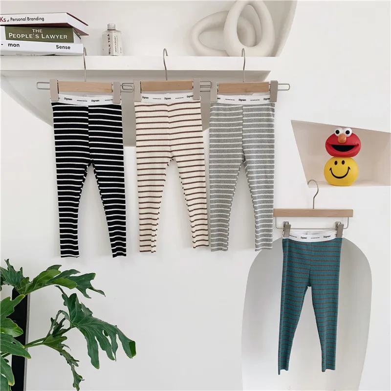 Новинка осени 2019 детская одежда в Корейском стиле леггинсы для девочек штаны