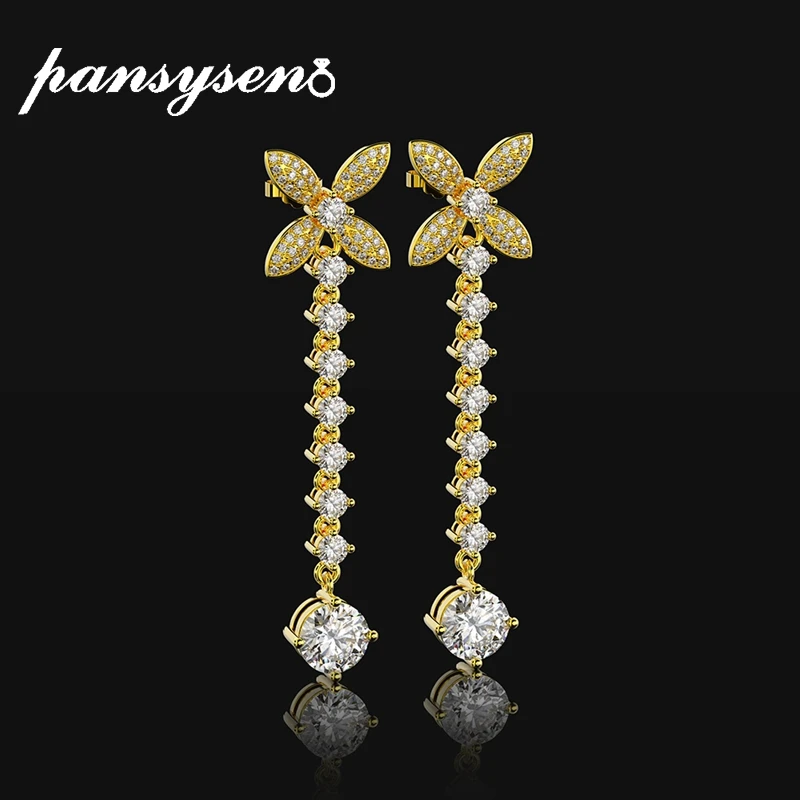 Женские серьги подвески с бантом серебро 925 пробы|Серьги-подвески| |