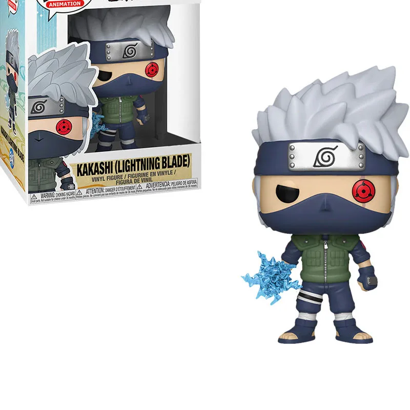 Японские Аниме серии Shippuden Itachi виниловые фигурки игрушки #548 Kakashi (Клинок молния)