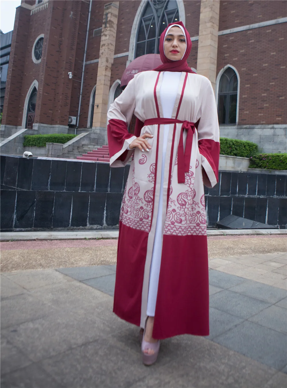 Дубай абайя мусульманский женский кафтан длинное коктейльное платье арабское