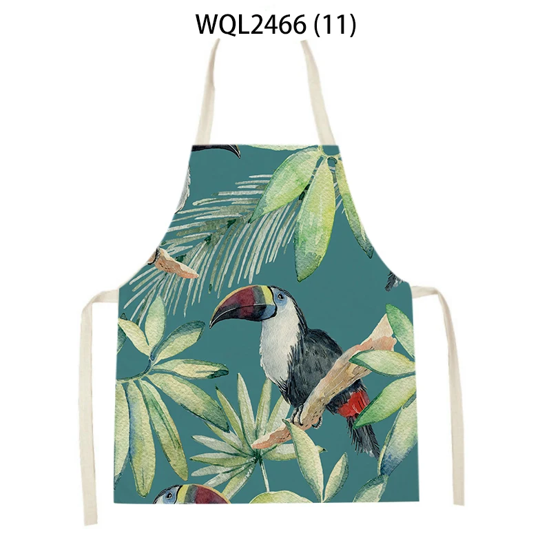 1 шт тропические джунгли Для женщин фартук для дома декоративные Кухня шеф-повара