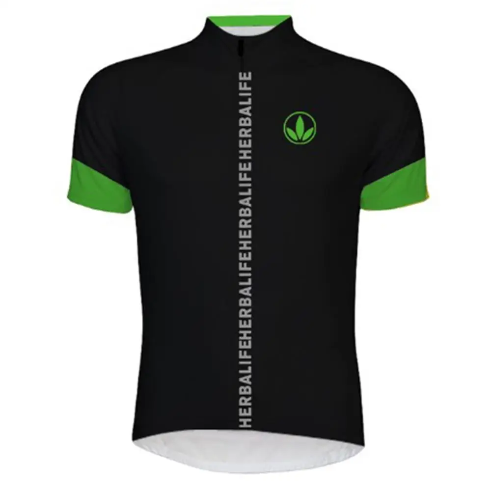 jersey 5 Herbalife Велоспорт Джерси комплект черный короткий рукав велосипедная Одежда Майо MTB нагрудник шорты костюм велосипед спортивная одежда Ropa Ciclismo - Цвет: jersey 5