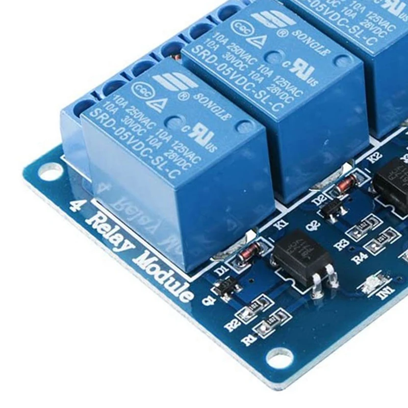 

Relay Module 4 Channel DC 5V with Optocoupler for Arduino UNO R3 MEGA 2560 Project 1280 DSP ARM PIC AVR STM32