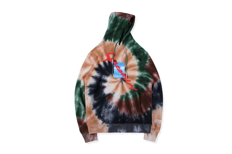 

20SS High Quality Travis Scott ASTROWORLD Tie-dye Women & Men Hoodie Sweatshirt Hiphop Streetwear Oversize Street Style