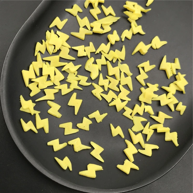 50 г мигает молния Полимерная глина посыпать для детей сделай сам мягкая ремесло