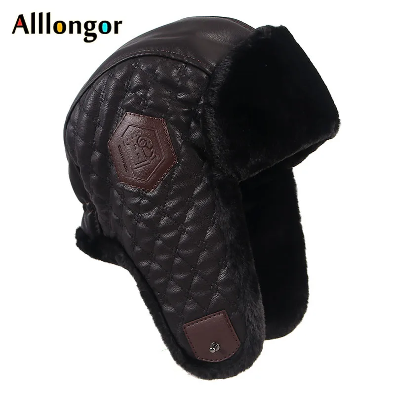 Новый 2020 ТЕРМО зимняя шапка ушанка Для мужчин теплая российский советский ухи