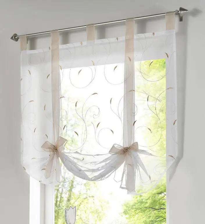 

Шторы YOMDID просвечивающиеся полиэстер 60x140 см / 80x140 см / 100x140 см / 120x140 см / 140x140 см