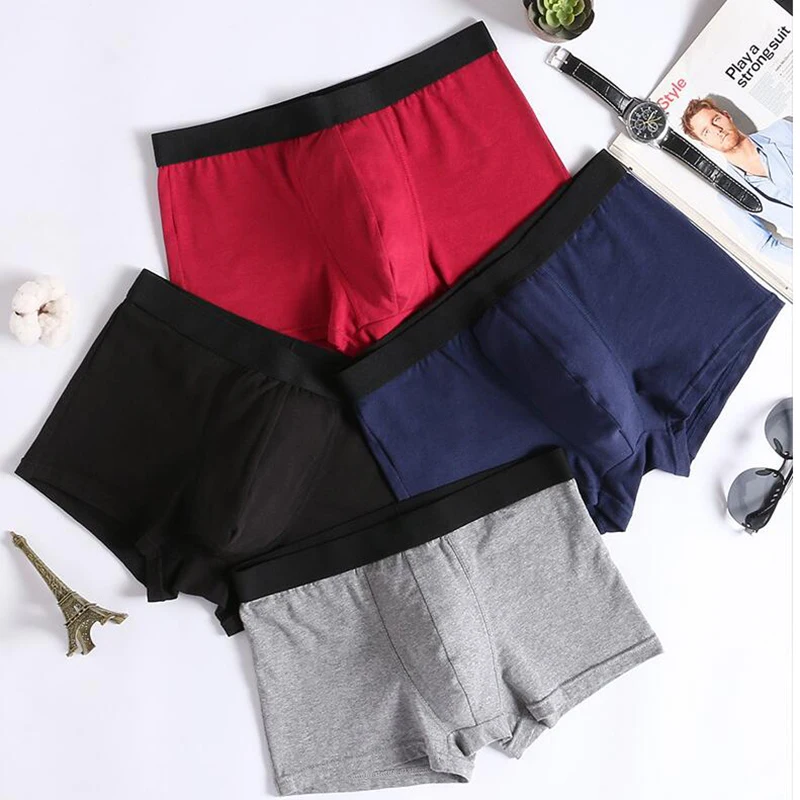 A set 7pcs Hot Sale Men's Weeks  Underwears Men Cotton Weeks Boxers Shorts Male My Day Boxers Man Trunks Panties Underwear