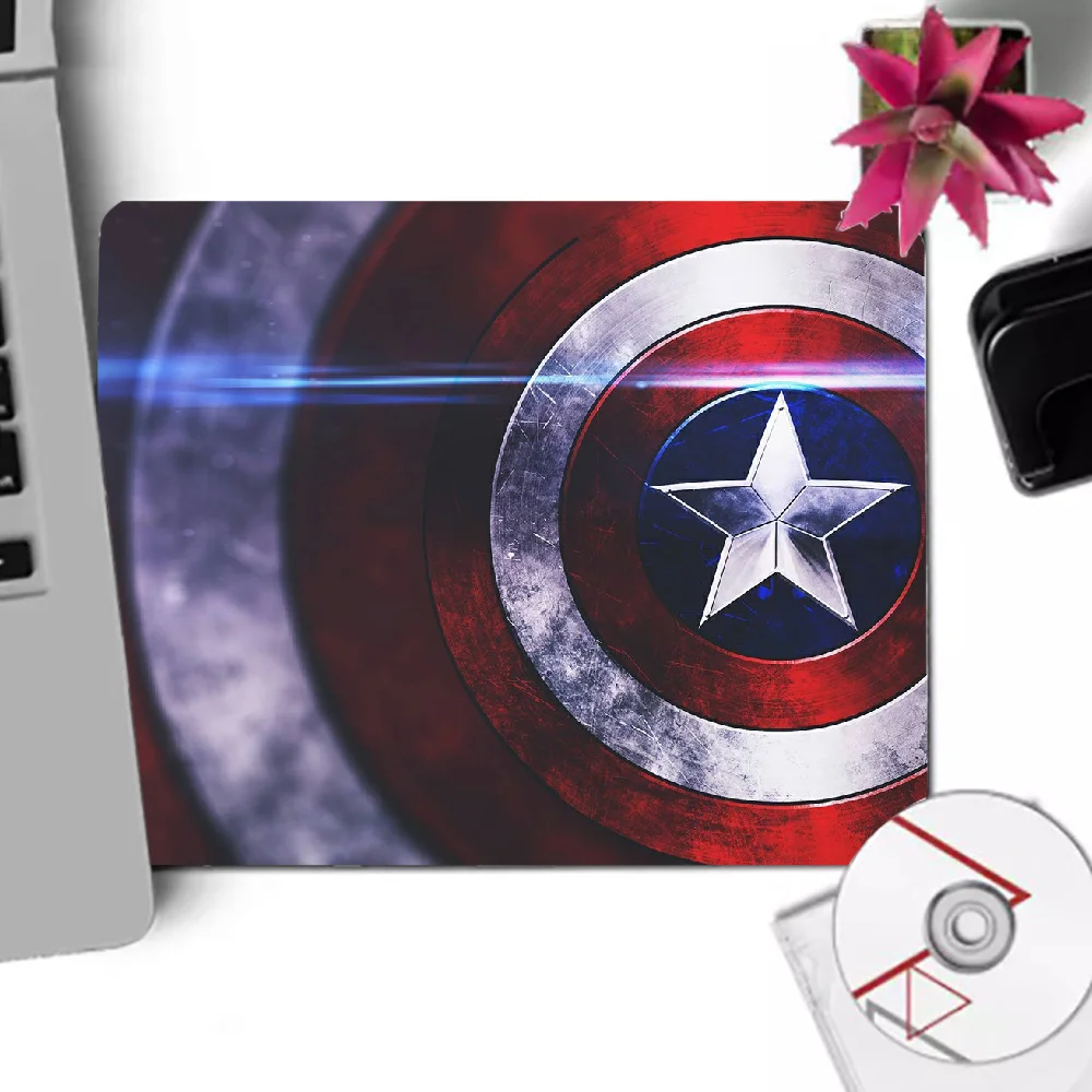 

Super hero America Captains For PC Desk Pad Gaming Computer Laptop Mouse Rubber Office Keyboard Protection Pad