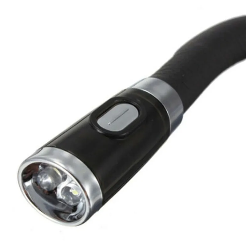 Креативная лампа для шеи светодиодная Ночная гибкая 4 режима на батарейках Handsfree