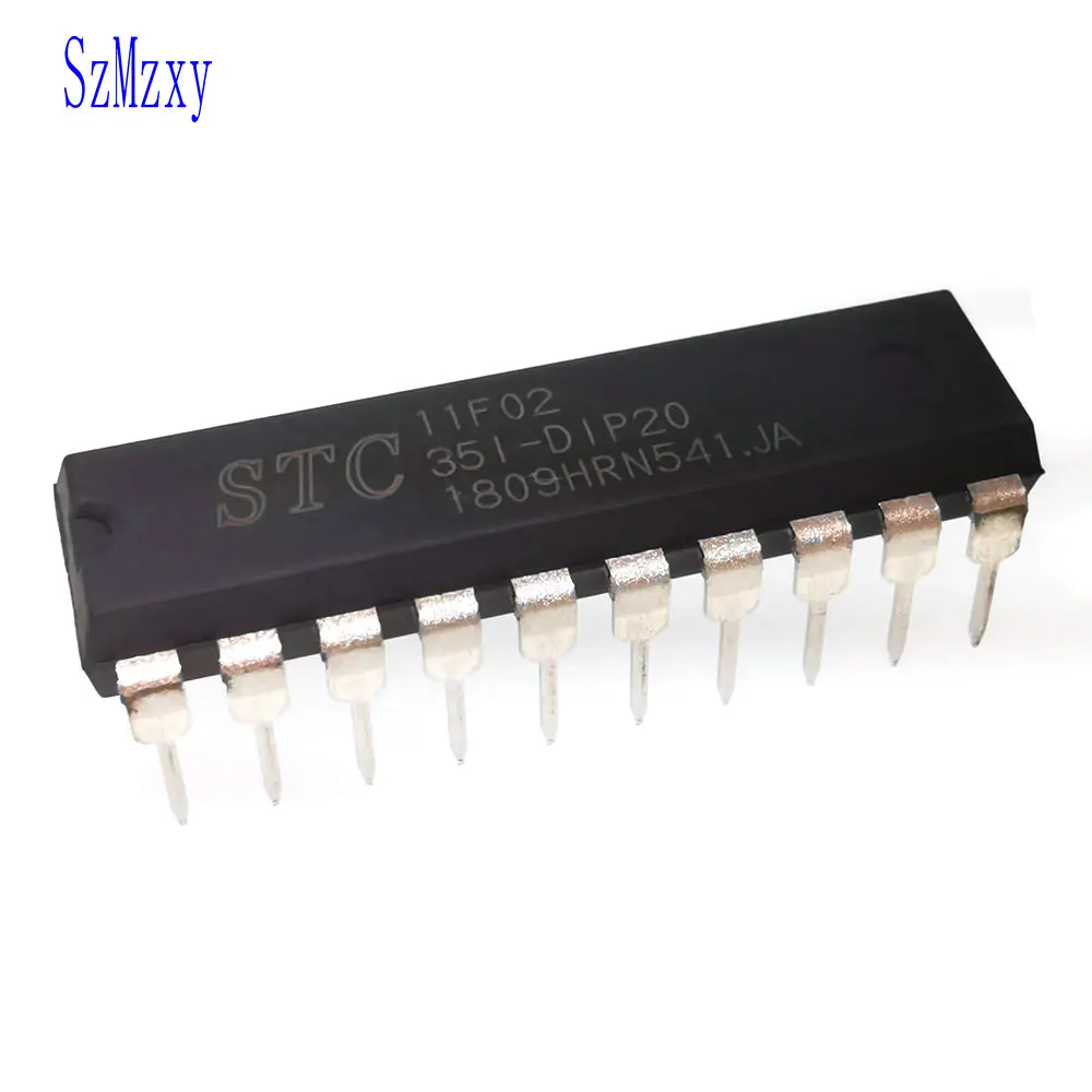 5/10 шт. 11F02 новая и оригинальная фотовспышка STC11F02 11F02E 35I PDIP20 DIP20|Соединители| |