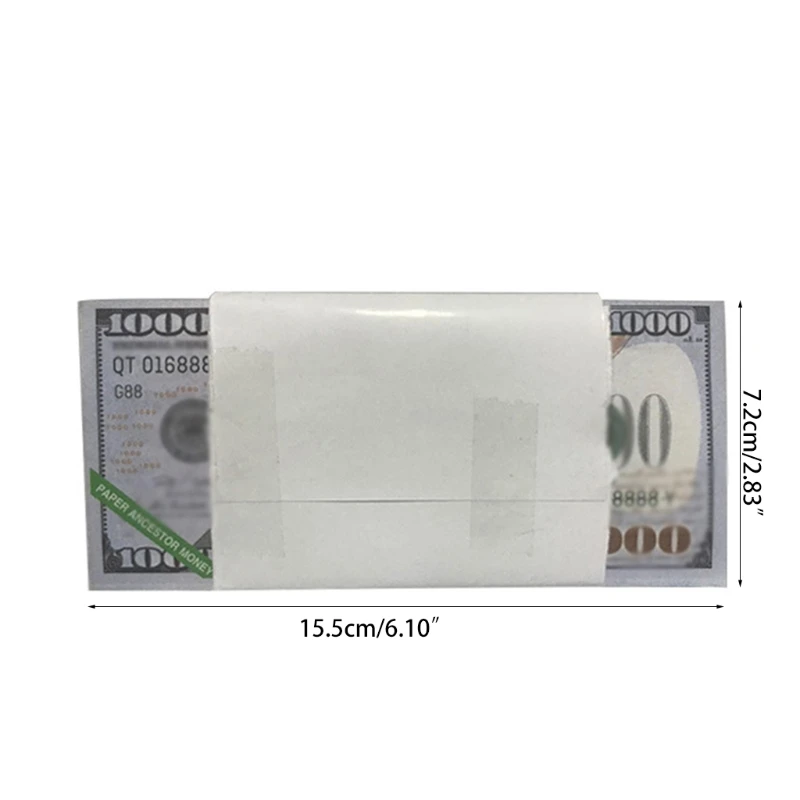 Бумажные банкноты небесного ада 80 шт. денежный реквизит предродительный доллар