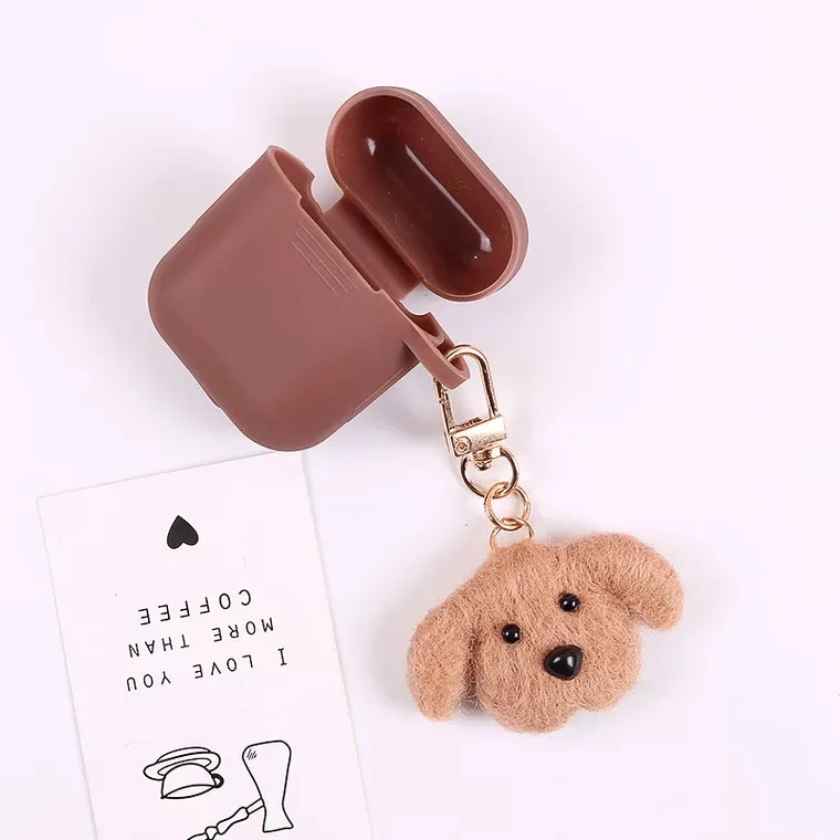 Для Airpods Pro Чехол, силиконовый, роскошные аксессуары, вишневый брелок/чехол для ключей, милый, для Airpods 1/2, Bluetooth, чехол для наушников - Цвет: B2
