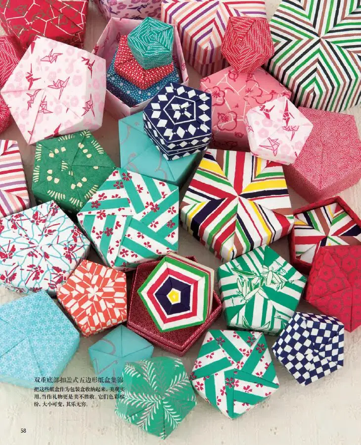 

2 Books Solid Geometry Origami Tomoko Fuse Works Simple and Interesting Polyhedral Carton 3D Origami DIY Paper Craft Book