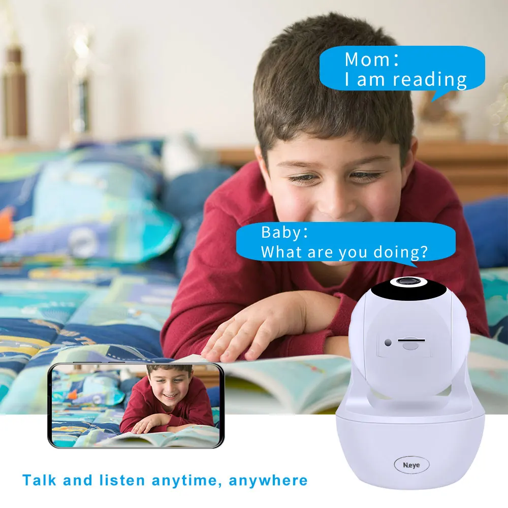 IP камера N_eye для домашней системы безопасности 1080P HD Wi Fi 4 МП|Камеры