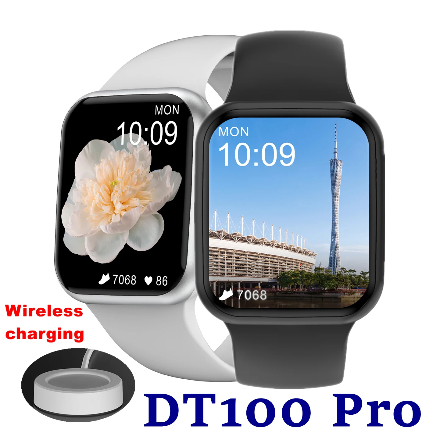 

DT100 Smart Watches Men Women Kids Smartwatch Heart Rate Monitor Sports Fitness Bracelet For iPhone Xiaomi Redmi Android Watch