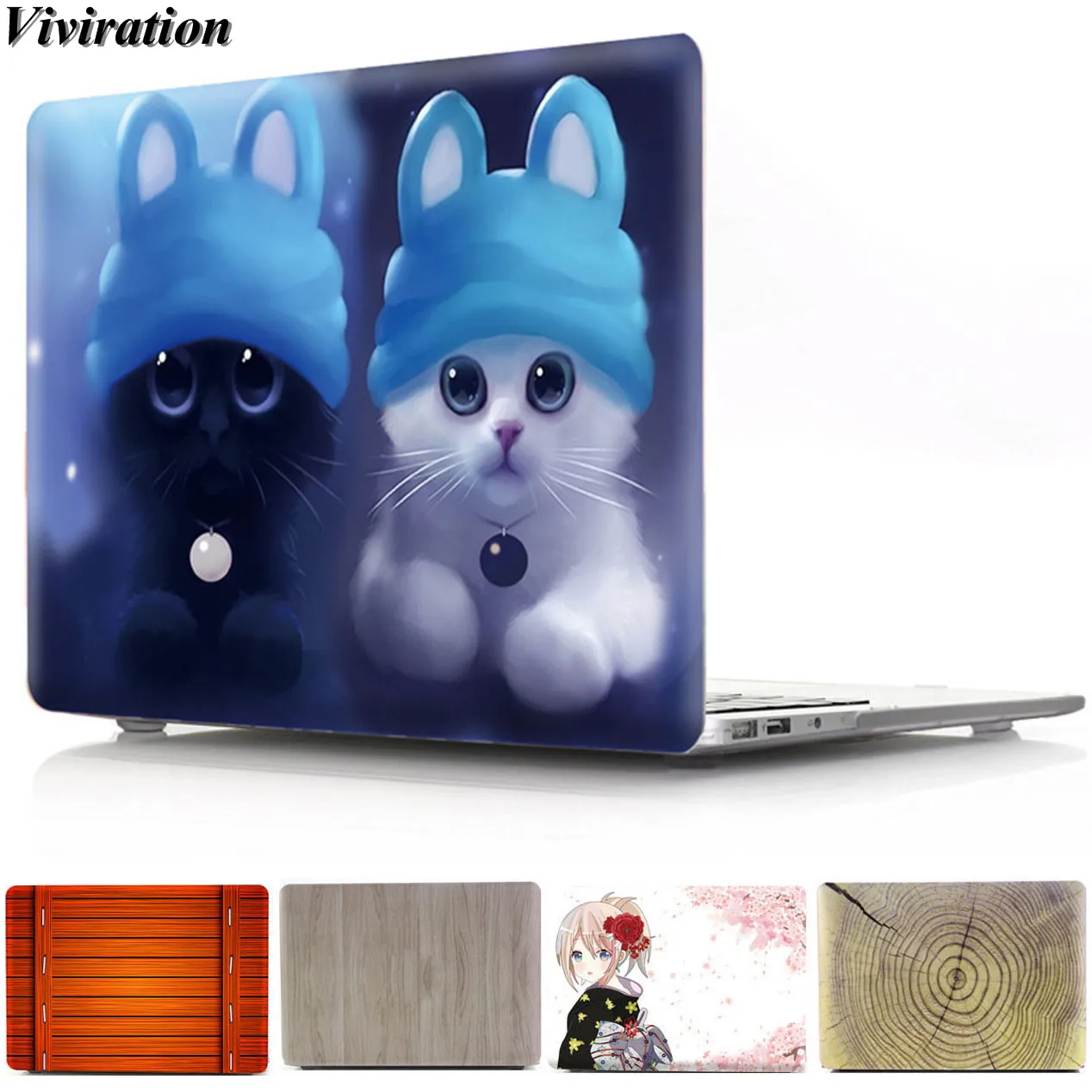 

Girls Vogue Prints Laptop Replace Cover For Huawei Mate D15 /D14 2020 For Macbook Pro Air Retina 11 12 13 A1534 A1278 A1708 Case