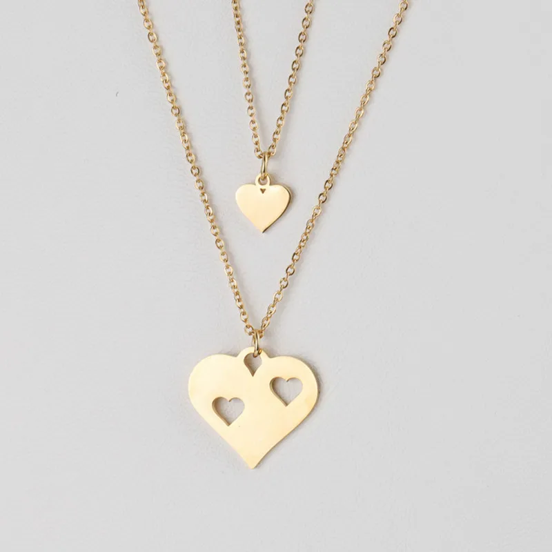 Индийская мода Ювелирное ожерелье в форме сердца вечерние все-матч ювелирных