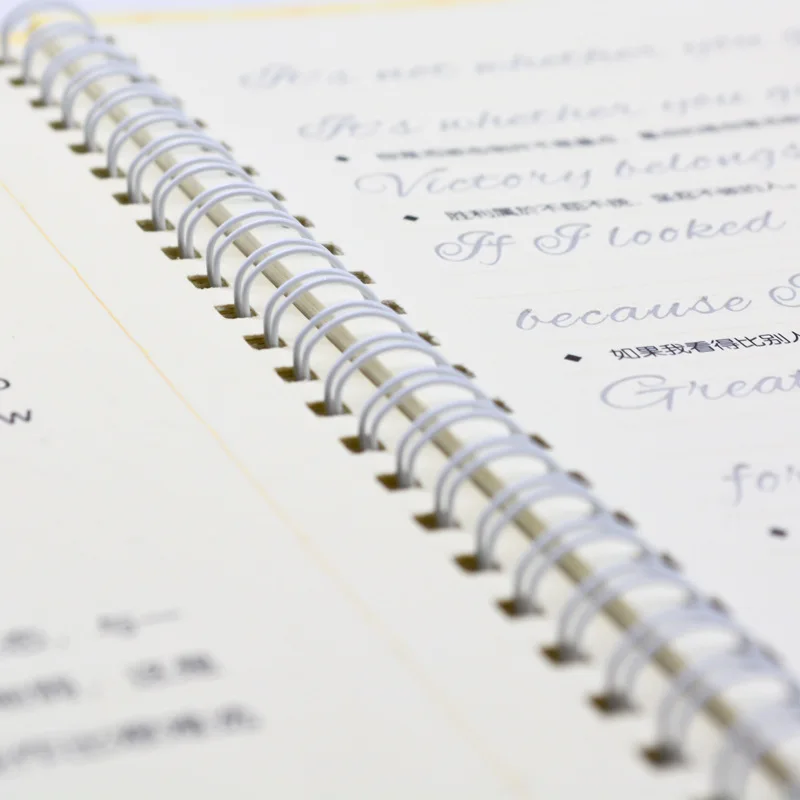 Бесплатная подарочная ручка вогнутая английская Волшебная паста для письма