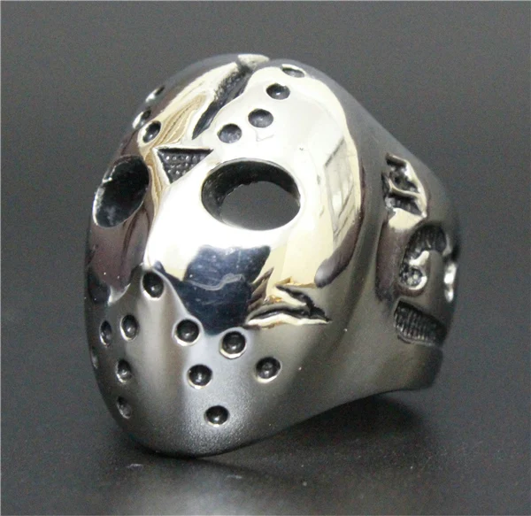 Мужская маска с черепом кольцо из нержавеющей стали 316L|Кольца| |