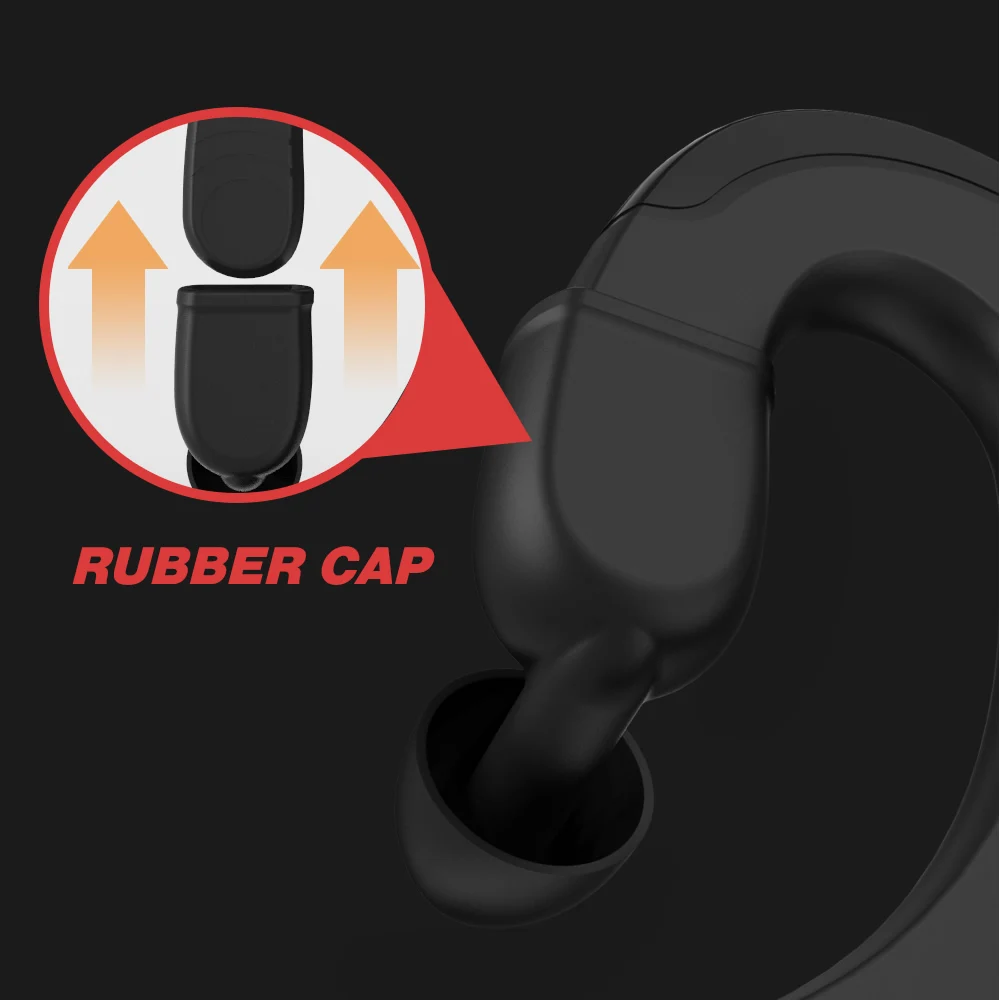 Bluetooth наушники с костной проводимостью TWS микрофоном беспроводные