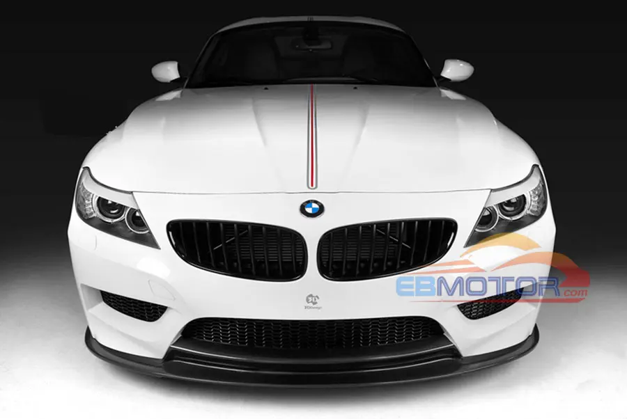 Неокрашенный 3D стиль волокно стекло для фронтального экрана Задний