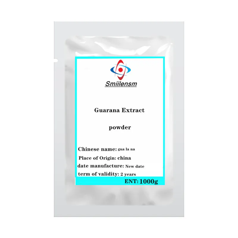 

100% pure natural guarana extract powder