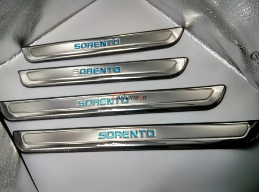 Накладка на порог из нержавеющей стали для автостайлинга Kia sorento защитные