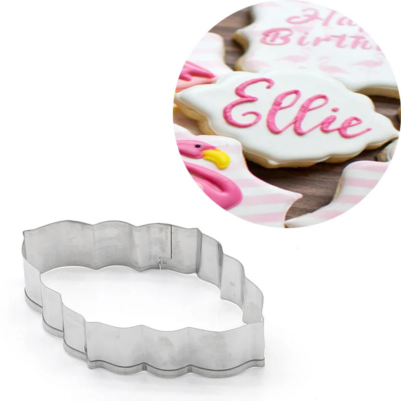 Mijiang Cookie Cutter Slicer Mirror Wish Frame Cake Decorating Tool Fondant Mold Baking Christmas DIY Kitchen Bakeware S7139 | Дом и сад