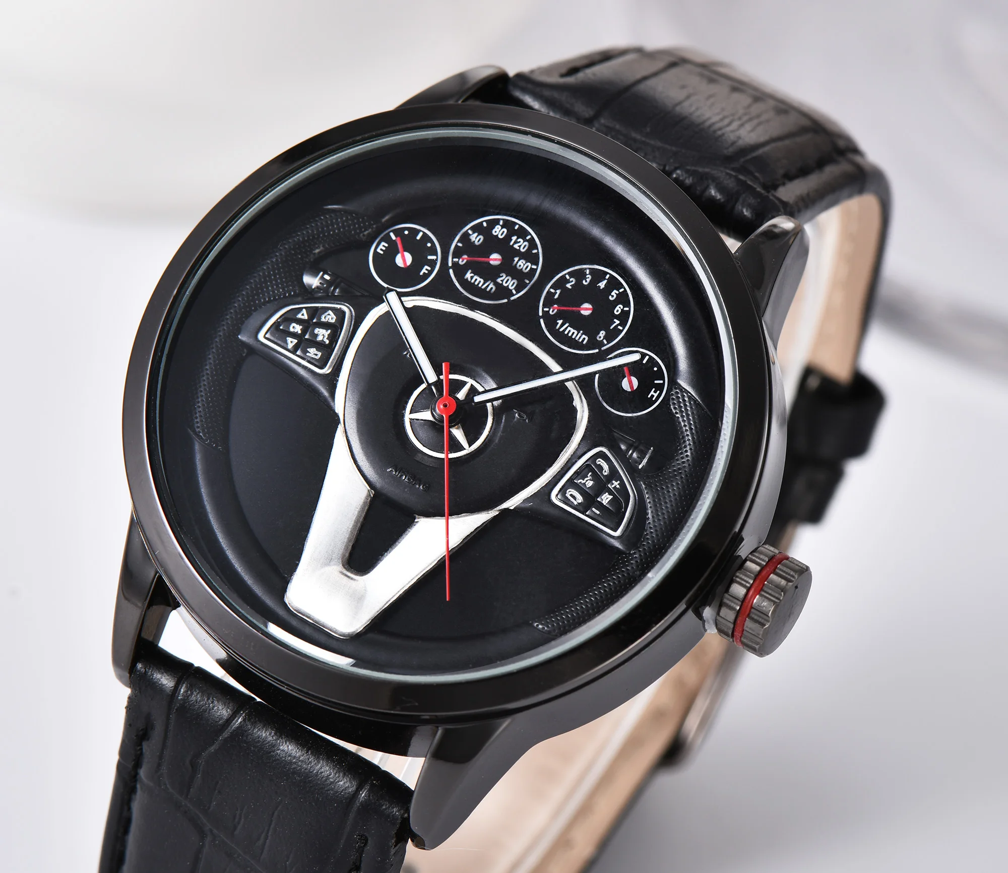 

2021 New Mercedes-Tourbillon Quartz Watch New Arrivals Self-Wind Limited Edition Brand Luxury Men's and Women's Watch Clock 6859