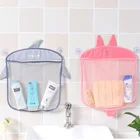 Мультяшная подвесная сумка, разноцветная сетчатая стандартная многофункциональная подвесная сумка для хранения мелочей в кухне и ванной комнате