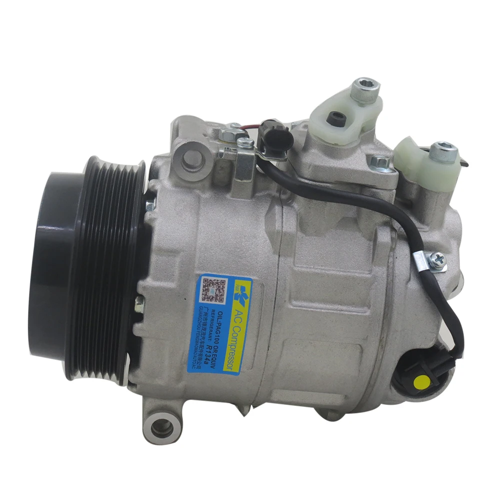 Новый компрессор кондиционера для Mercedes Benz ML350 воздушный 0008303501 0022305511 6pk|Компрессор