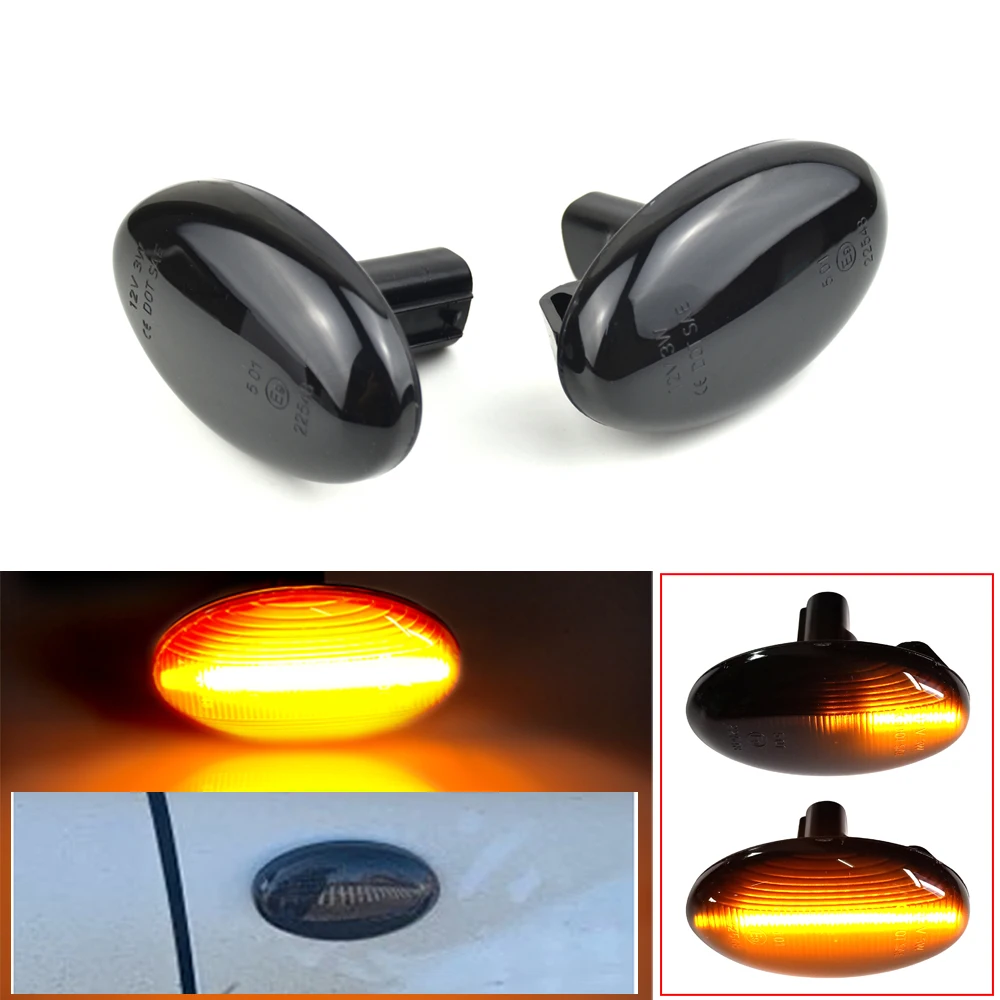 

Динамическое крыло указатель поворота для Subaru Forester Liberty Impreza WRX Sti 2000-2007 Боковой габаритный фонарь s