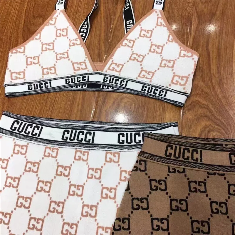 

luxury 2021 brand designer bikini summer fashion G letter embroidered logo beach swimsuit size S-XL